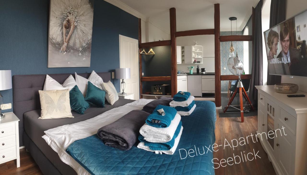 Luna Et Sol - Haus Am See Seeblick-Apartment Seehausen  Екстериор снимка